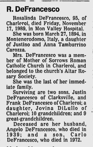 Rosalinda Defrancesco